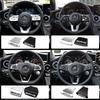 Car Steering Wheel Decoration Emblem Sticker Accessories For Mercedes Benz AMG Brabus Smart Maybach W204 GLC CLA W205 W203 W206 G3