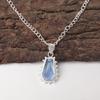 Tanzanite Stone Anniversary Gift Trendy Boho Pendant Jewelry 925 Sterling Silver PP-54-9