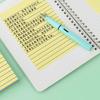 Эстетический липкий блокнот из 6 шт. с линиями для повышения производительности. Широко используемый портативный нейтральный блокнот в стиле бохо.