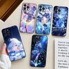 Чехол для телефона Furina Animation Game G-Genshin I-Impact Для IPhone 17 Air 16 15 14 13 Pro Max 11 12 Черный Силиконовый Чехол