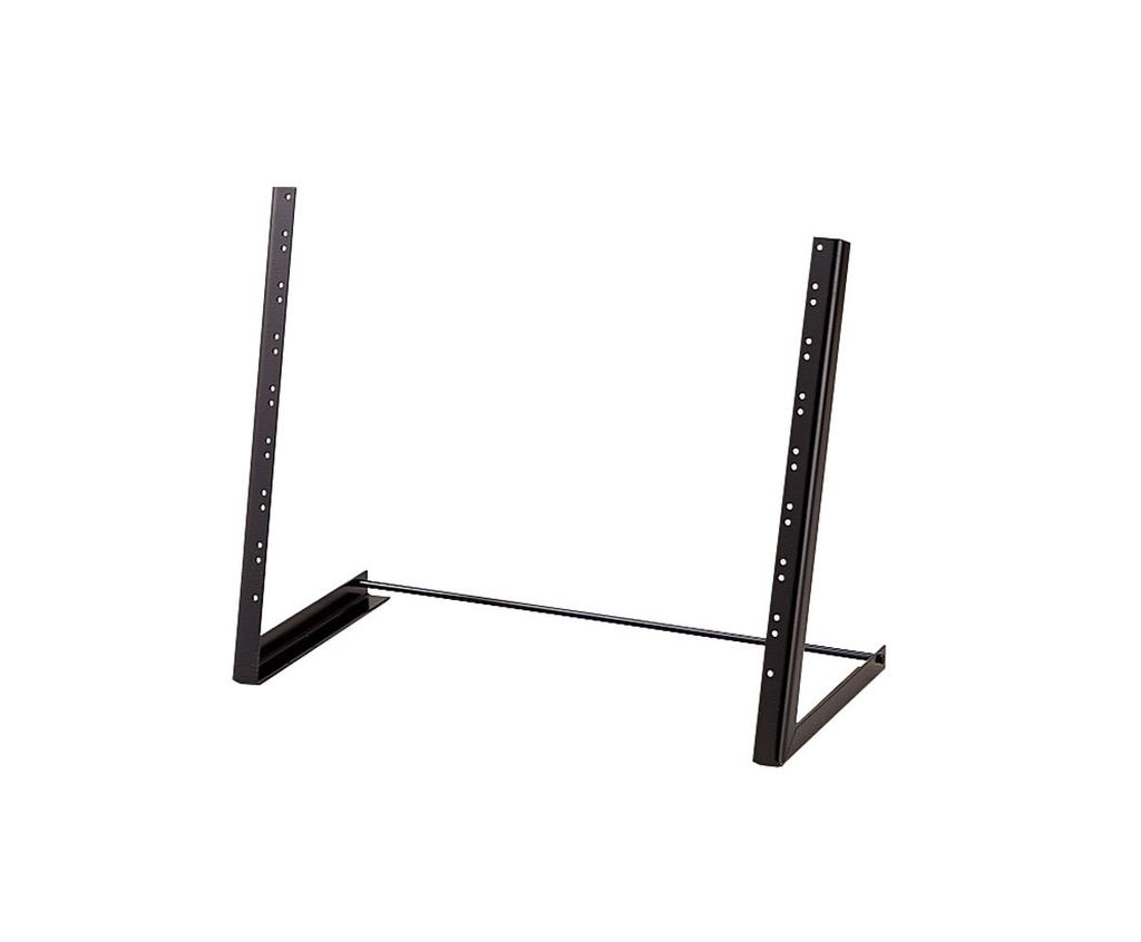 Kikutani Rack Mount Stand, 19-inch, 8U, 20kg Load Capacity, R-8U, Black