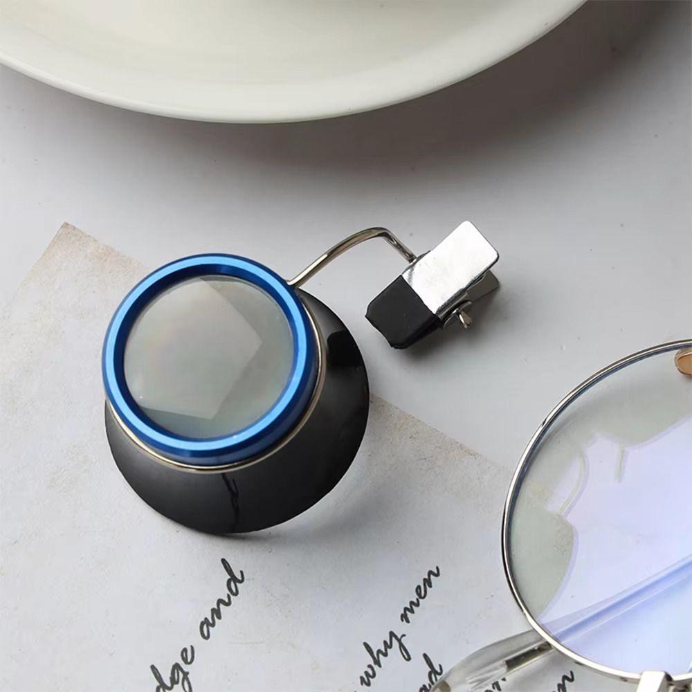 Magnifying Lens Clip-On Eyeglass Magnifier Clip-On Eyeglass Frame Magnifier  Electronics Repair