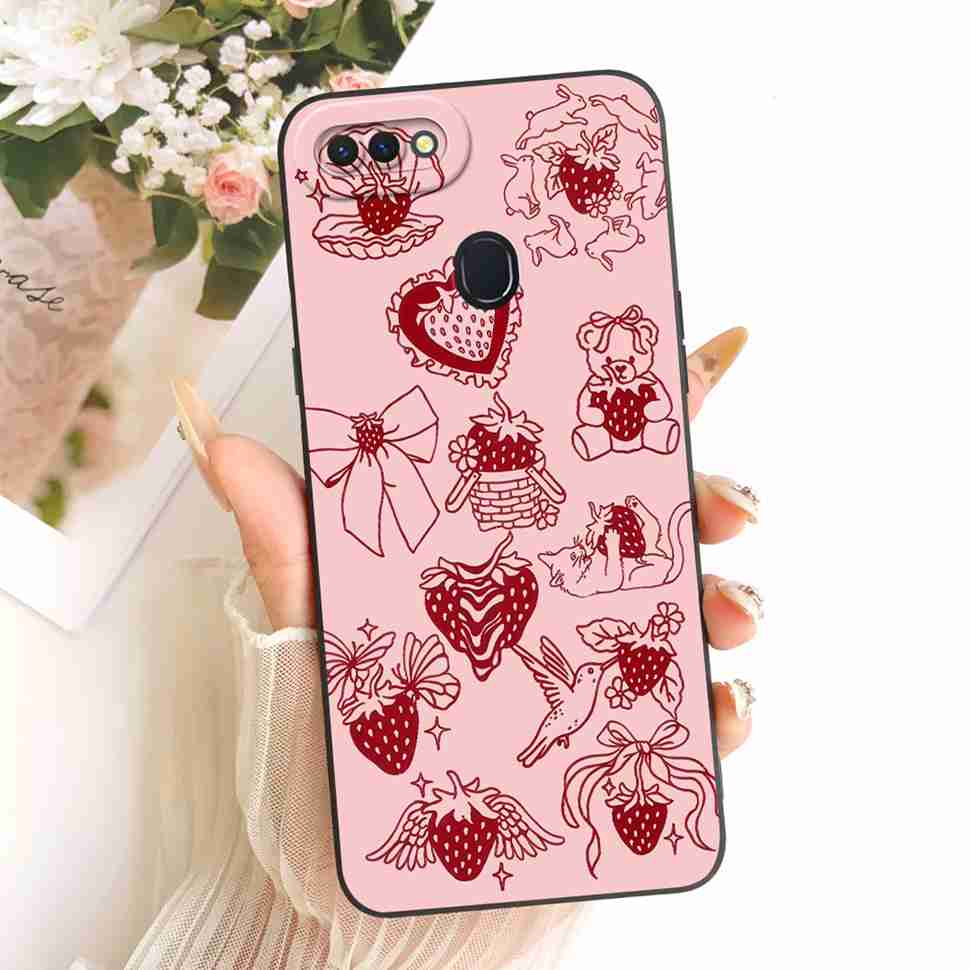 For Realme 2 RMX1805 Casing Colorful Pop Print Soft Slim Back Cover For Realme2 realme 2 RMX1809 6.2" Phone Cases Bumper Capa