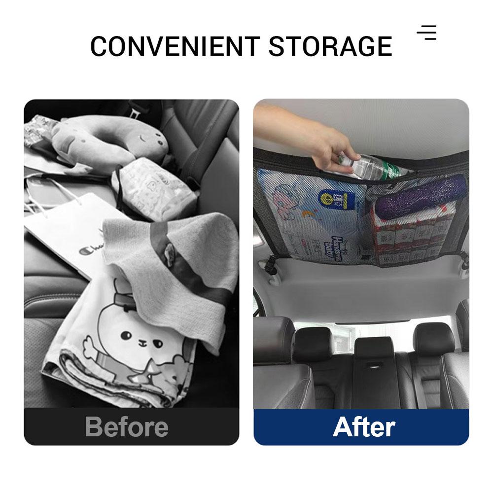 Потолочная сетка для хранения внедорожника, карманная сумка на крышу автомобиля, внутренняя грузовая сетка, дышащая сетчатая сумка, автомобильная укладка, аксессуары для интерьера