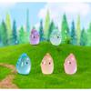 Colorful Luminous Dinosaur Miniatures Cute Resin Plastic Garden Accessories