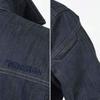 TS DESIGN Двухслойная твиловая куртка с длинным рукавом, размер Medium, Осень/Зима, 5316, 45, Темно-синий,