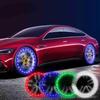 Colorful LED Wheel Hub Valve Lights for Cars and Motorcycles
