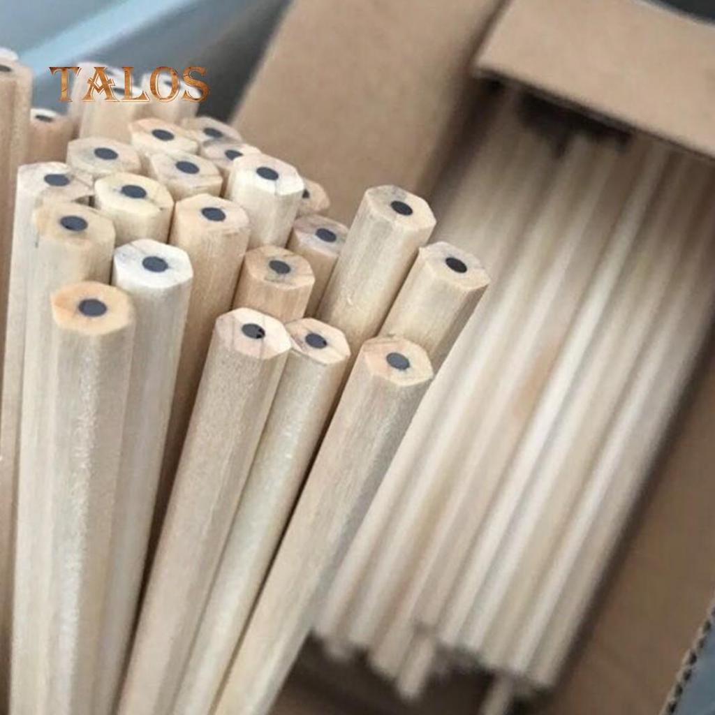 10шт деревянных карандашей HB для обучения рисования, для школы. Толстый стержень карандаша, изготовленный из экологически чистого древесного материала, безопасный и долговечный