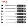 0.9-3.0mm Hex Screwdriver 7PCS Airplane For Helicopter
