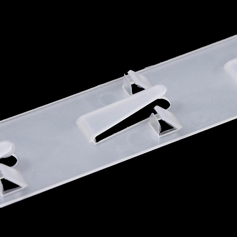 Supermarket Hanging Strip 12 Hanging Plastic Food Transparent Hook Environmental