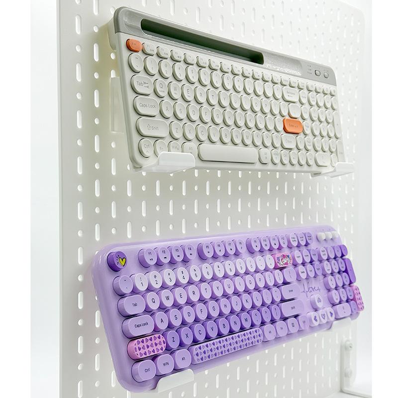 2PCS Gaming Controller Stand for Skadis Pegboard Versatile Storage Accessory for Game Room Wall Arrangement