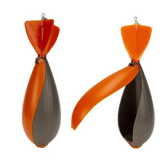 Bait Thrower Fishing Feeder Nesting Tool Compact Design Portable Automatic Fishing Bait Trap Carp Feeder Float Bait Holder