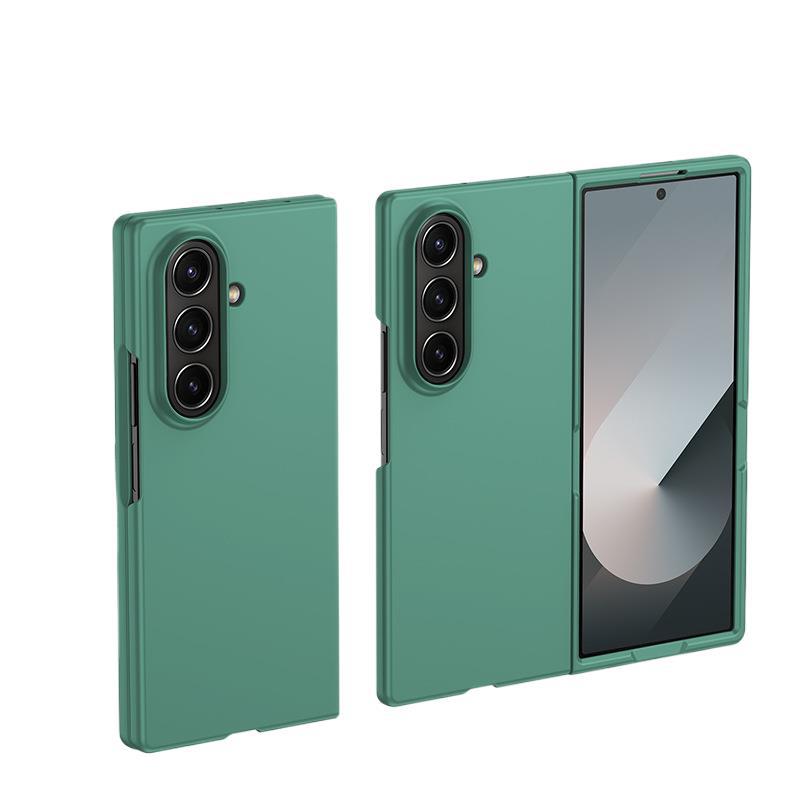 Применимо к складному мобильному телефону Samsung Z FOLD7, ощущение кожи, Z Fold6, матовый, для мужчин и женщин, ZFold5, противоударный защитный чехол