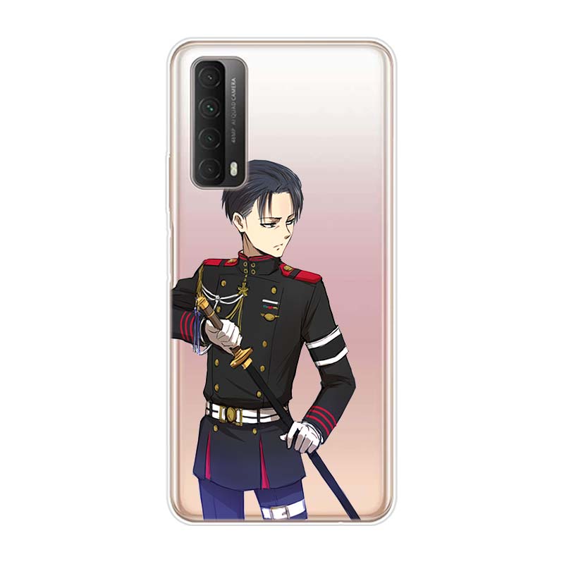 Мягкий чехол для телефона «Атака Титанов» для Huawei Y9S Y6S Y8S Y9A Y7A Y8P Y7P Y5P Y6P Y7 Y6 Y5 Pro Prime 2020 2019