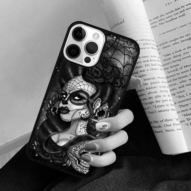 Cute Dead Skull Owl Phone Case Back Cover for IPhone 18 17 Air 16 15 14 13 11 12 Pro Max Plus Fundas Coque