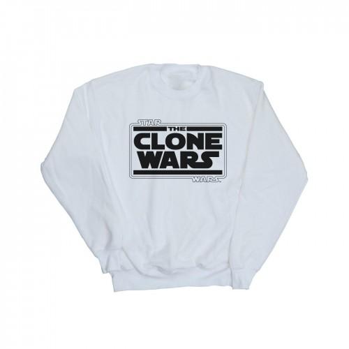 Star Wars Womens/Ladies Clone Wars Logo Sweatshirt