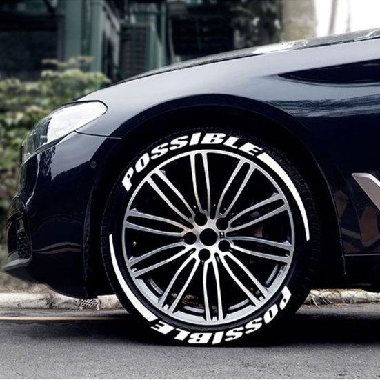 Универсальный автомобильный грузовой автомобиль шины колеса 3D буквы декоративная наклейка этикетка наклейка