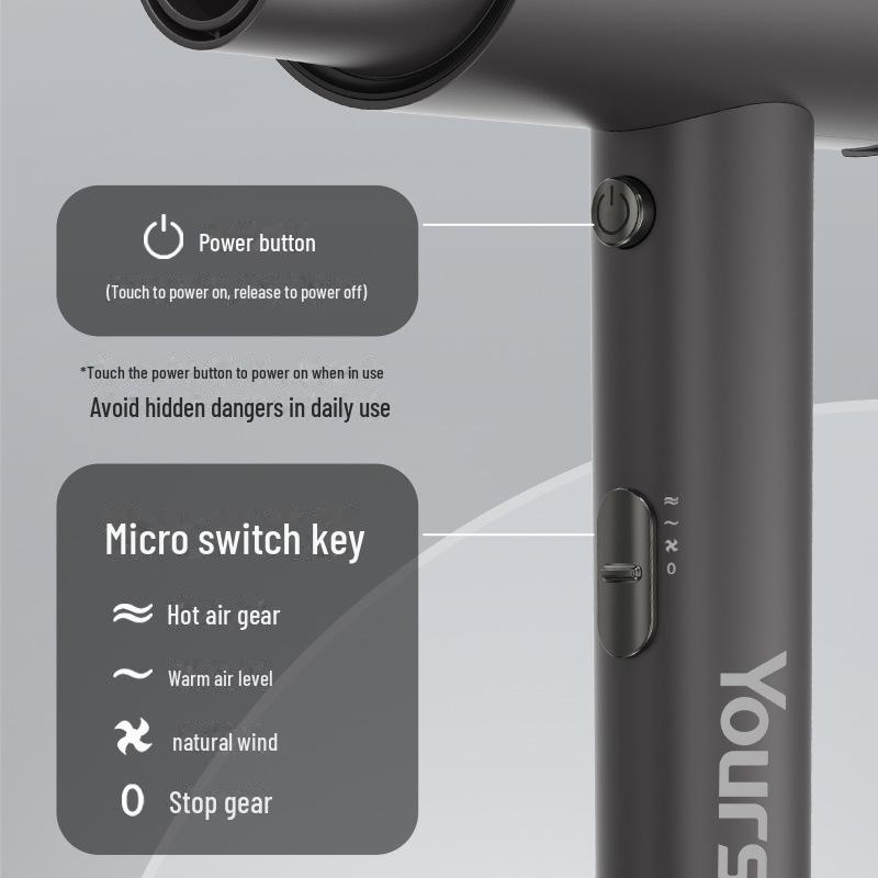 Настенный фен высокой мощности Yongri с защитой от перегрева