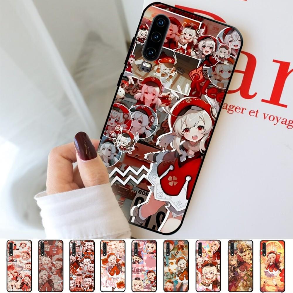 Чехол для телефона Genshin Impact Кли для Redmi 8 9 10 pocoX3 pro для Samsung Note 10 20 для Huawei Mate 20 30 40 50 lite