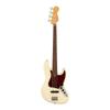 Electric Bass American Professional II Jazz Bass Rosewood Olympic White Full Fretless, Fingerboard,