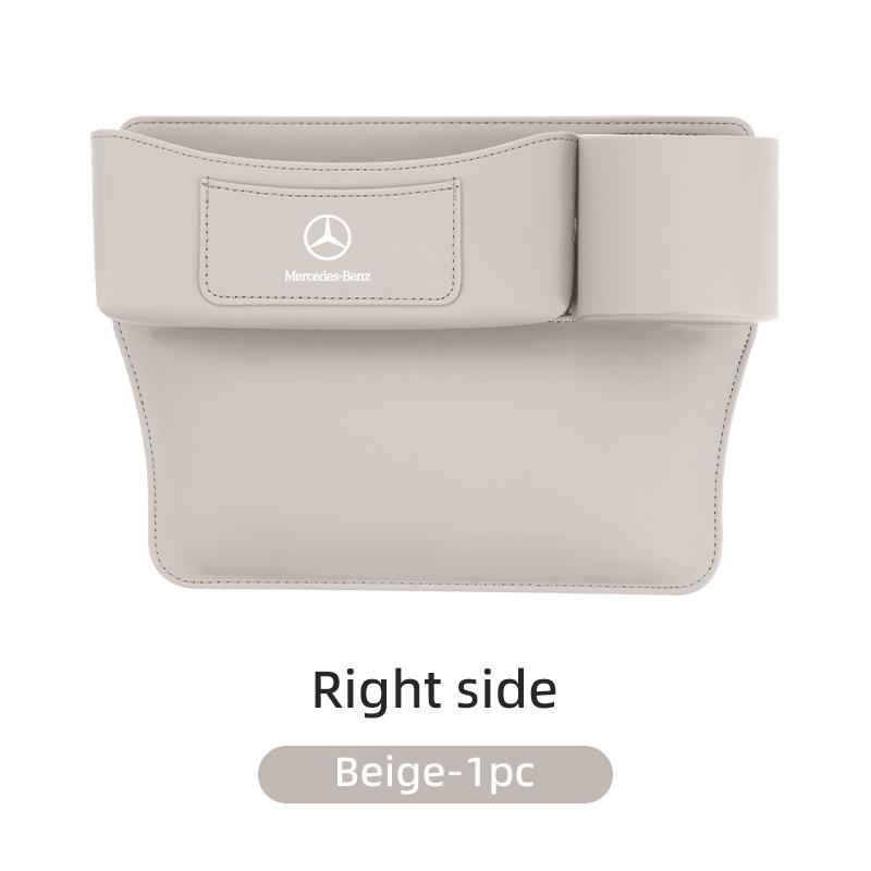 FIQ4 2025 Hot Car Seat Gap Storage Box Car Crevice Storage Box Seat Organizer For Mercedes Benz AMG A C E Class C180 C200 C260 C300 W