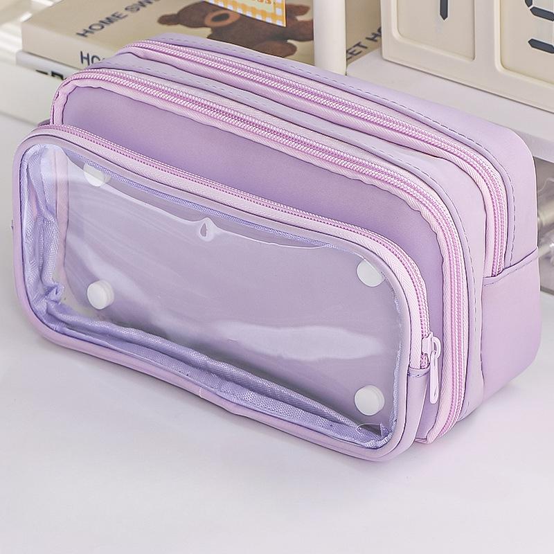 Прозрачный отсек съемный пенал для принадлежностей для мытья посуды сумка для хранения вместимостью 10 слоев