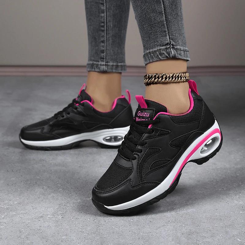 Women Sneakers Air Cushion Running Shoes Breathable Mesh Sneakers for Women Shoes Spring Casual Sports Shoes Tenis Feminino