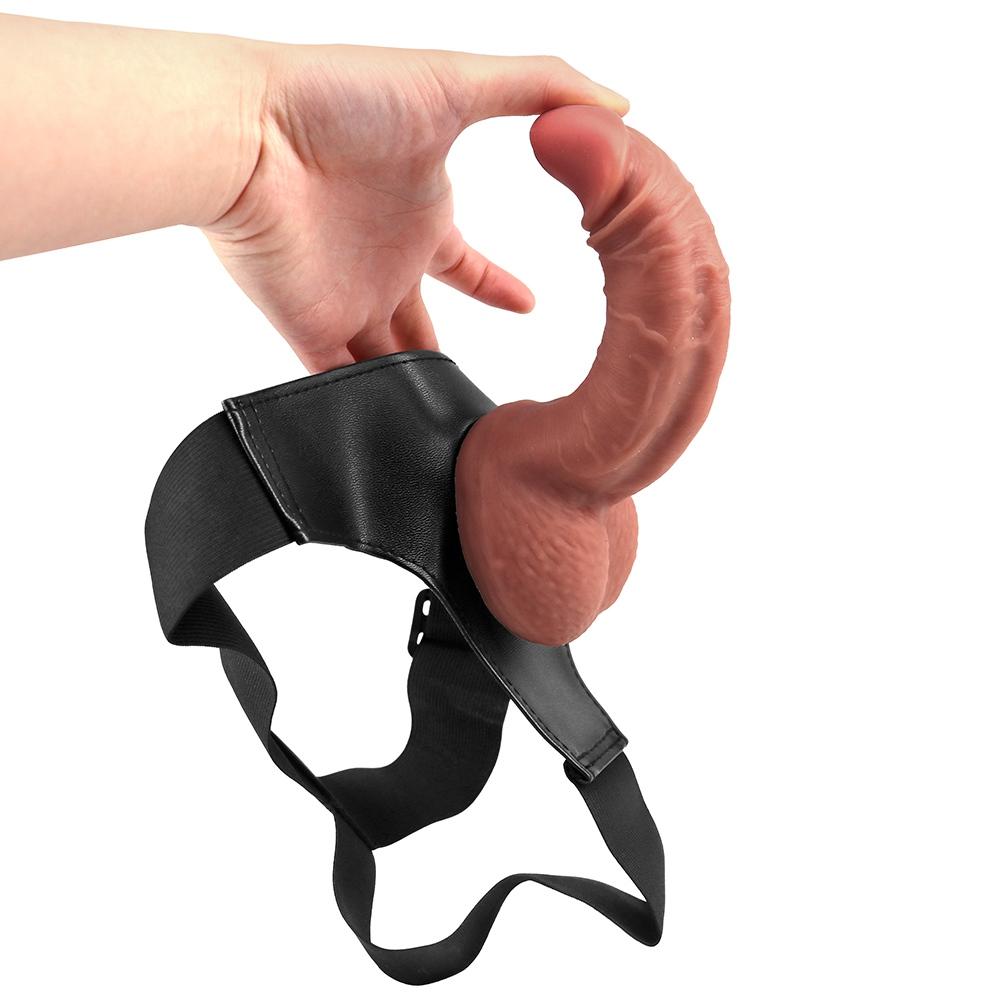 Ремешок на реалистичный фаллоимитатор, страпон, трусики, игры для взрослых, секс-игрушки для лесбиянок, женщин, пар