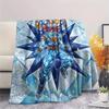 Dragon Ball Goku Print Flannel Blanket, Ultra Soft High Quality All Seasons Warm Throw, Home Decor Cozy Blanket, Perfect Christmas Gift