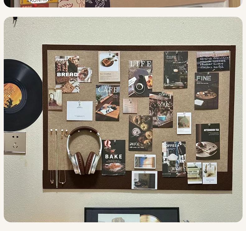 Зависть Фетровые наклейки на стену из фарфора для демонстрации фотографий и произведений искусства