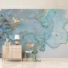 3d Photo Wallpapers Blue Texture Marble Wall Paper Living Room Tv Sofa Bedroom Study Wall Murals Decor