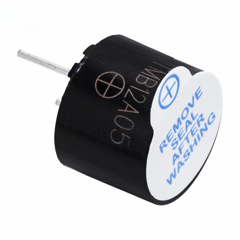 3v 5v 12v Active Buzzer Magnetic Long Continous Beep Tone Alarm Ringer 12mm MINI Active Piezo Buzzers Fit For Arduino Diy Kit