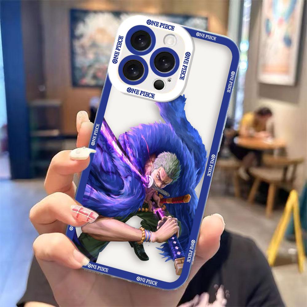 Roronoa Zoro One P-Piece Clear Phone Case For VIVO V20 V21 V21E V23 V23E V25 V27 V27E V29E V30E V30 V40 V50 V60 Y02 Y03 Cover