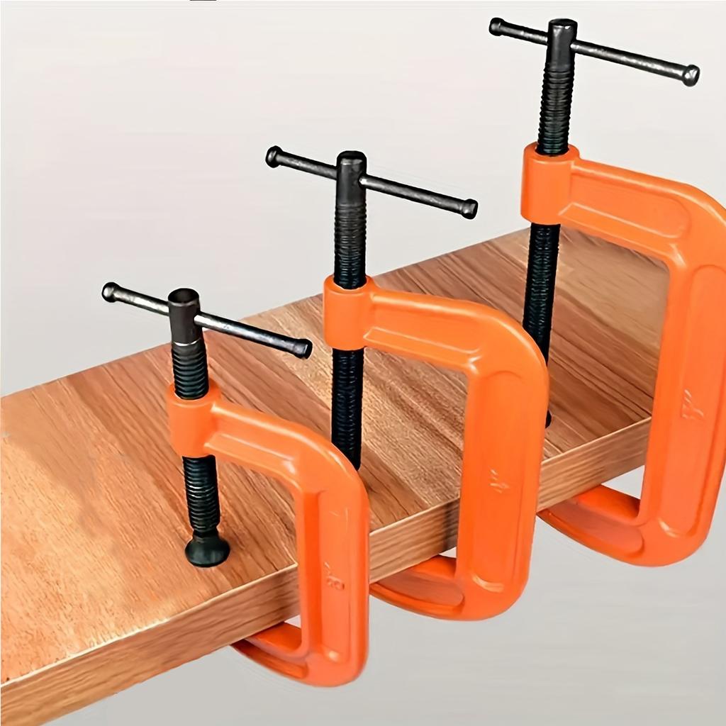 5in/3in/1in G-clamp Strong Woodworking Fixing Clamps For Furniture Wooden Strips DIY Hand Tools Fasteners