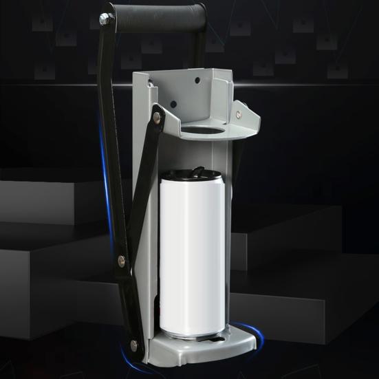 16 унций, 500 мл, большая консервная дробилка 2 в 1, открывалка для бутылок, настенный инструмент для переработки, для легкого прессования банок и снятия крышки