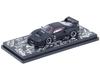 Inno Models LBWK F40 Матовый черный с графикой Гонконгский салон игрушечных автомобилей 2023 Специальное издание Металлическая модель автомобиля (Либерти Уок) 1/64 IN64-LBWKF40-HKTS23