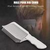 Flat Top Hair Cutting Comb Curved Gradient Comb Professional Barber Clipper For Men Heat Resistant Fade Brush Salon Styling Tool