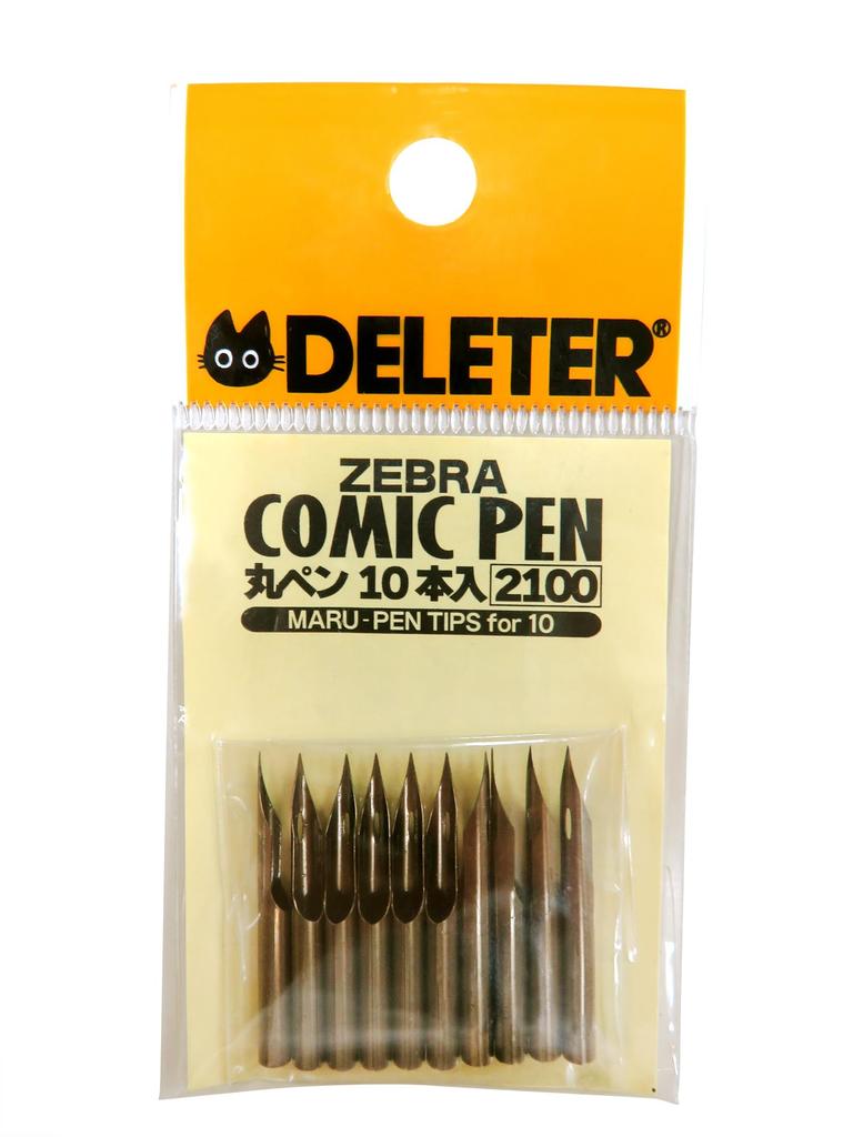 Делитер Zebra Comic Round Pen (10-Pack)