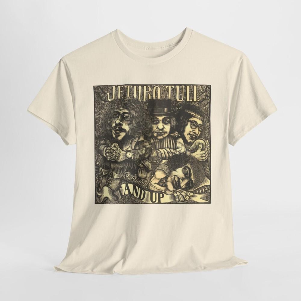 1969 Stand Up Jethro Tull band poster album cover T shirt all sizes S-5XL Hard R Unisex T-Shirt