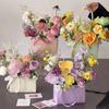Portable Flower Packaging Box Wedding Decoration Gift Bag Diy Bouquet Packaging