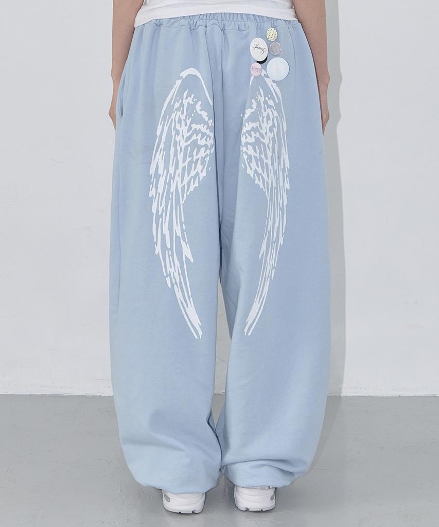 FANCY CLUB Angel Vintage Sweatpants F25Qd819