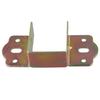 Cold-rolled Steel Construction Bed Rail Brackets Heavy Duty Support Metal Hinges