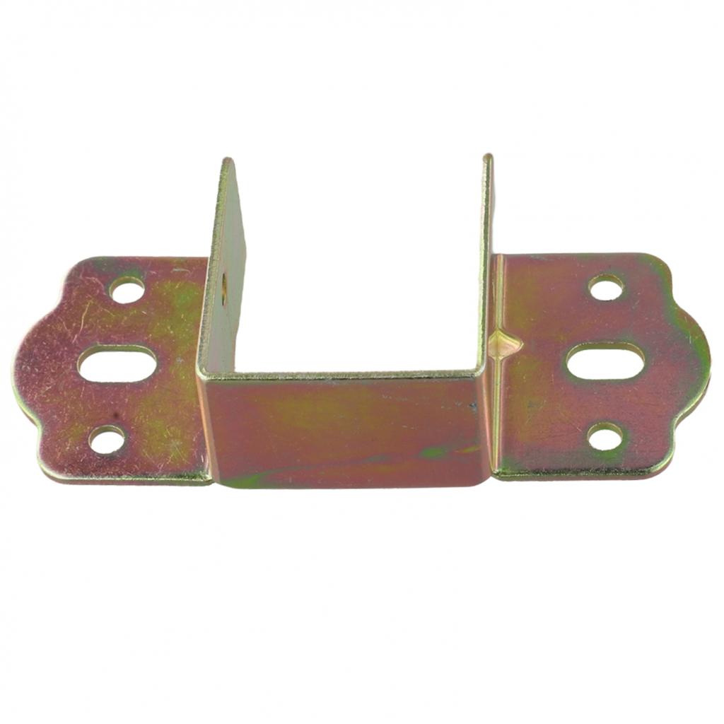 Cold-rolled Steel Construction Bed Rail Brackets Heavy Duty Support Metal Hinges