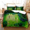 Stardew Valley 3PCS Bedding Set, Duvet Cover + 2 Pillowcases, Farm Game Print Soft Microfiber for Gaming Fans