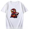 Streetwear Mini F1 Tshirt Summer Men's Clothing Women's Short Sleeve Kawaii Automobile Race T-shirt