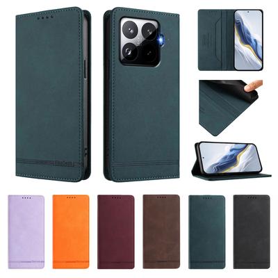 Кожаный чехол-книжка для Xiaomi 15T 15 15S 14 14T 13 13T 12 12T 12S Pro Lite 15 14 Ultra Модный чехол-кошелек с подставкой Funda