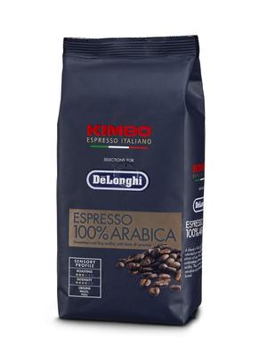Кофе в зернах DeLonghi Kimbo 100% арабика, 250 г, DLSC612