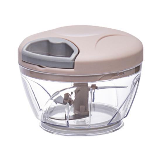 500/900 мл мешалка для чеснока, ручной кухонный комбайн, измельчитель овощей, ручная веревка, резак для лука для овощей, фруктов, орехов, трав, легко очищаемый кухонный инструмент