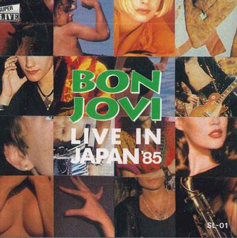 CD BON JOVI - Live In Japan '85 SL01 AMCOS Australia Рок Б/У
