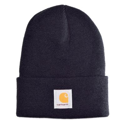 (Кархарт) Carhartt Акриловая шапка для часов A18-13F Вязаная шапка Вязаная шапка для часов Шапка-бини черная F